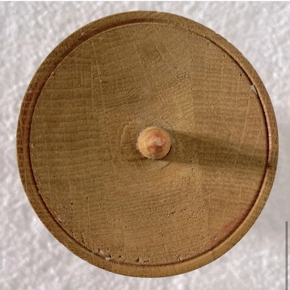 Vintage Wooden Handmade Candle  Holder - Picture 8 of 11